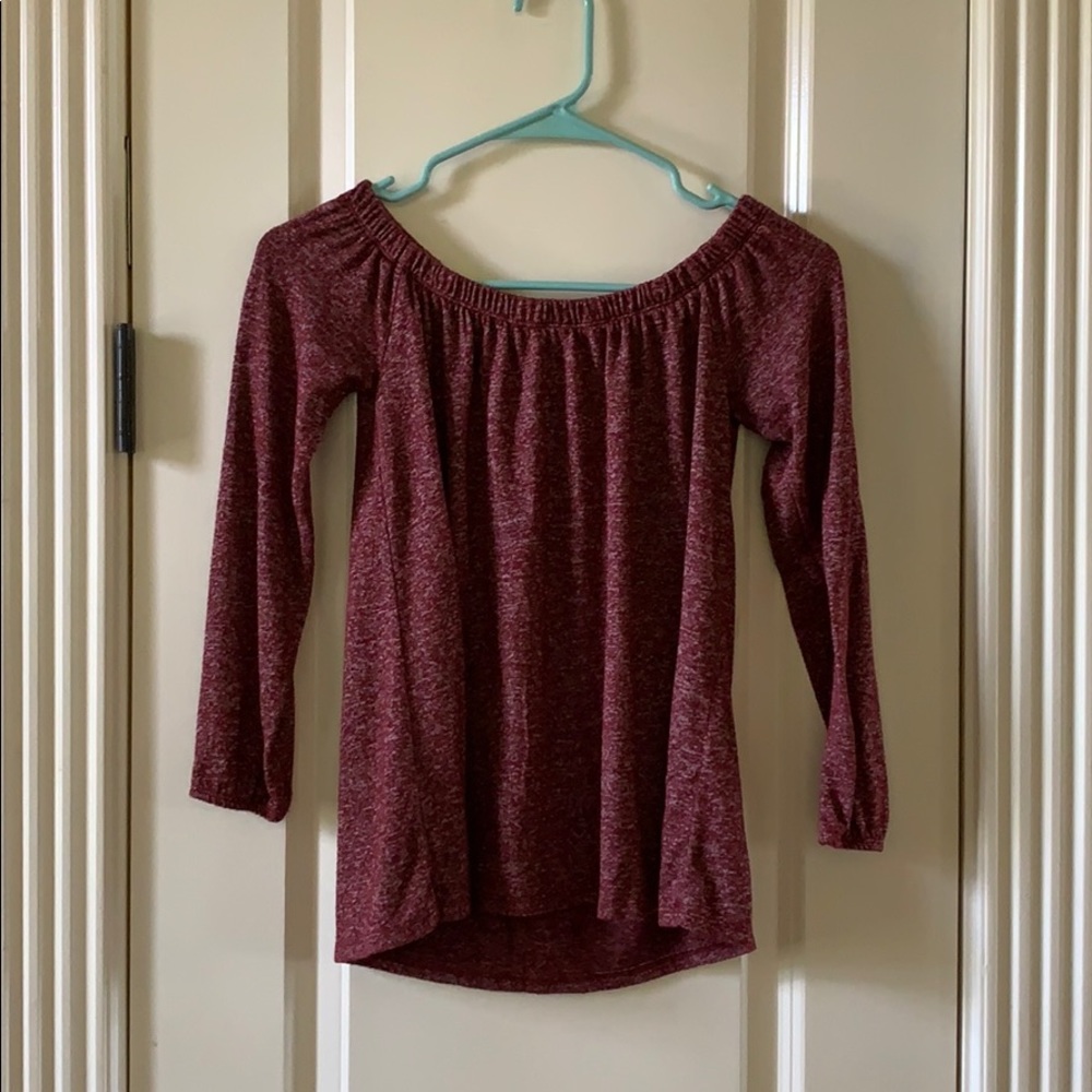 Hollister off the shoulder blouse